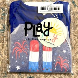 Little sleepies limited edition play graphic bodysuit(popsicles)
